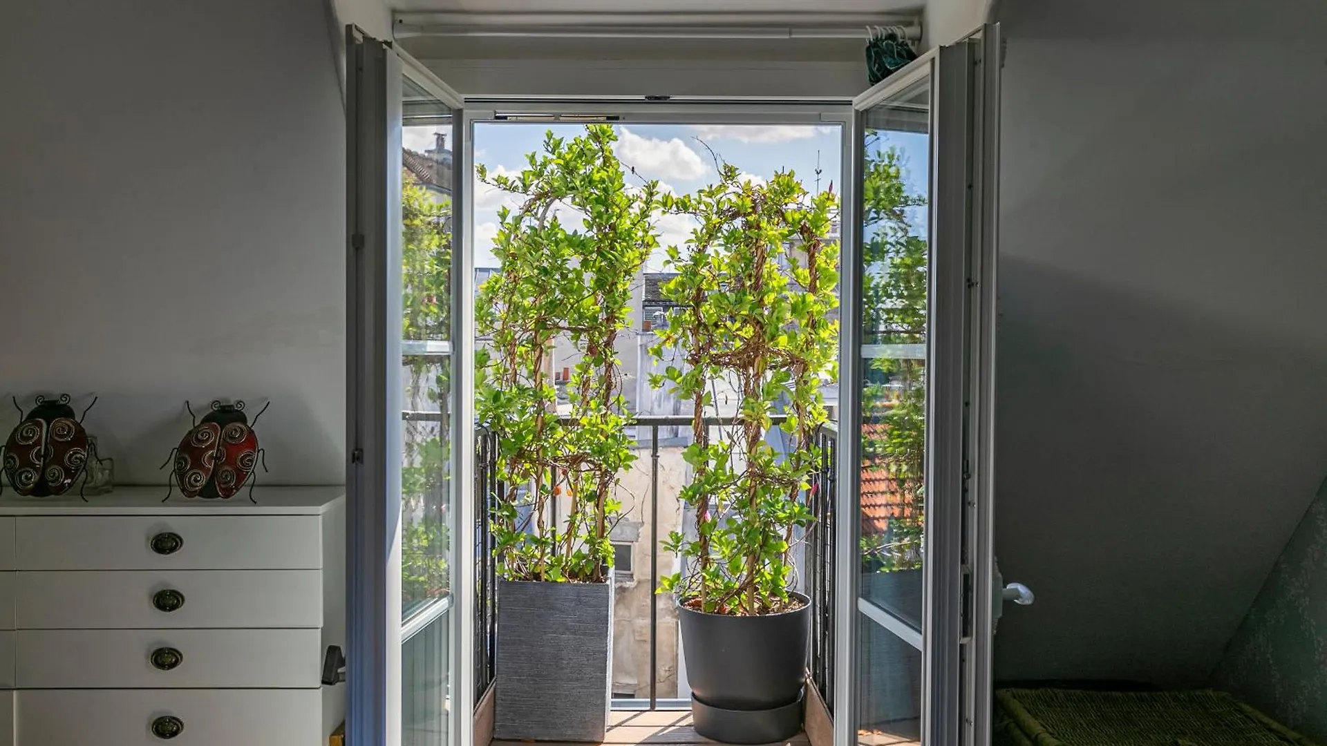 Centre Dernier Etage Vue Ascenseur Paris